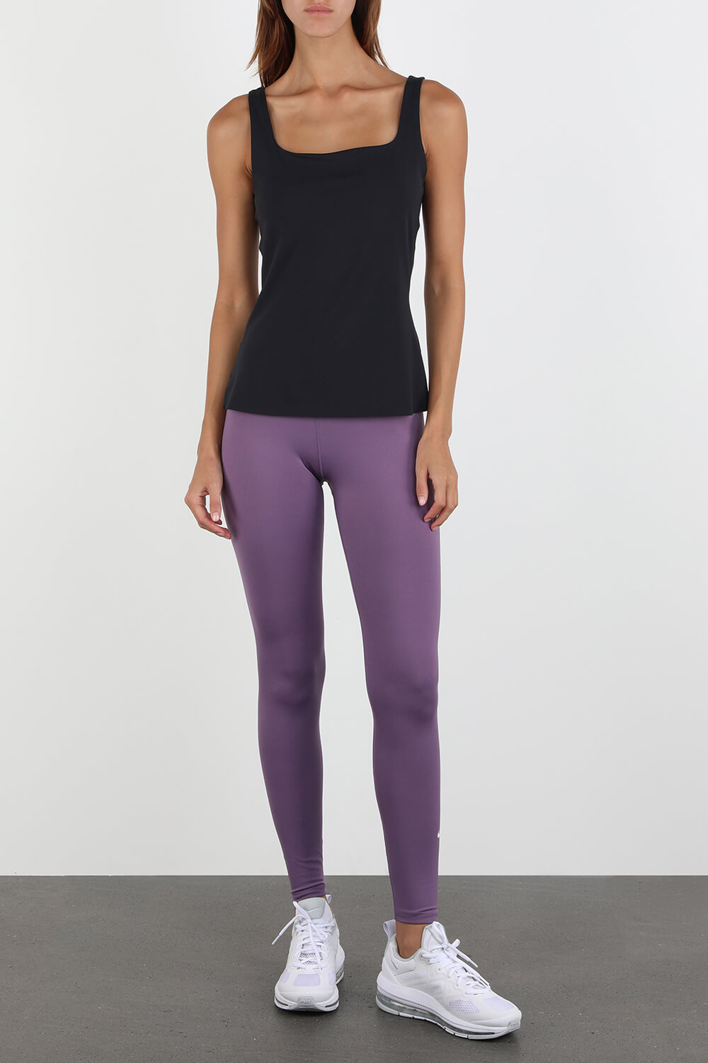 Nike Yoga Luxe Tank Top in Black